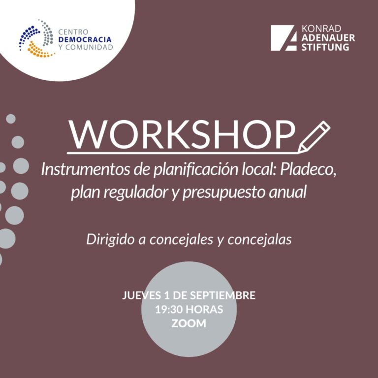 Tercer Workshop para concejales y concejalas